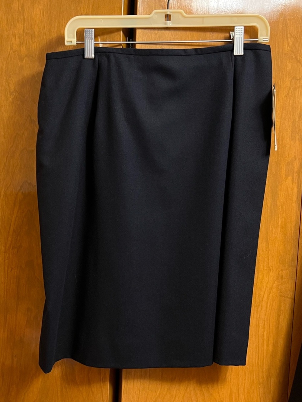 Lauren Ralph Lauren Navy Wool Skirt